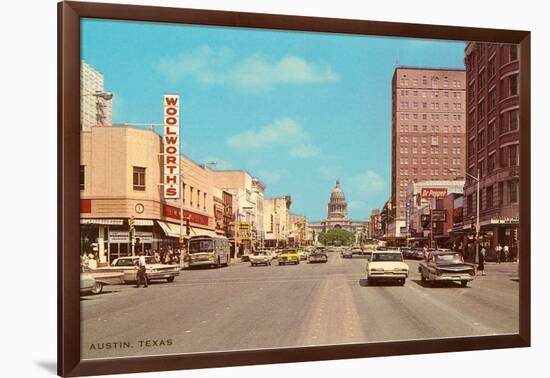 Street Scene, Austin, Texas-null-Framed Art Print