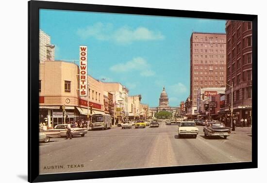 Street Scene, Austin, Texas-null-Framed Art Print