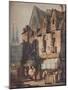 'Street Scene, Bayeux, Normandy', c1828-Samuel Prout-Mounted Giclee Print