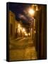 Street Scene Before Sunrise, San Miguel De Allende, Mexico-Nancy Rotenberg-Framed Stretched Canvas