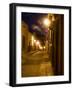 Street Scene Before Sunrise, San Miguel De Allende, Mexico-Nancy Rotenberg-Framed Photographic Print