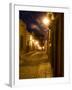 Street Scene Before Sunrise, San Miguel De Allende, Mexico-Nancy Rotenberg-Framed Photographic Print