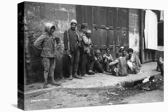 Street Scene, Beiruit, Lebanon, C1920s-C1930s-null-Stretched Canvas