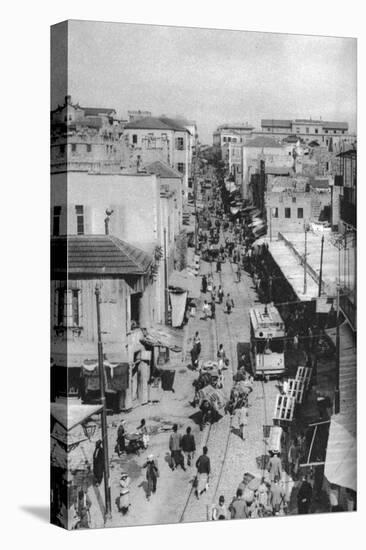 Street Scene, Beirut, Lebanon, C1924-Ewing Galloway-Stretched Canvas