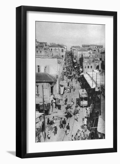 Street Scene, Beirut, Lebanon, C1924-Ewing Galloway-Framed Giclee Print