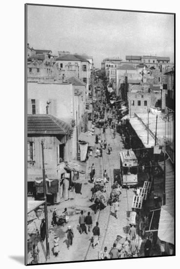 Street Scene, Beirut, Lebanon, C1924-Ewing Galloway-Mounted Giclee Print