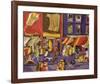 Street Scene (Boy with Kite), 1962-Jacob Lawrence-Framed Giclee Print