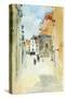 Street Scene, c.1888-James Abbott McNeill Whistler-Stretched Canvas