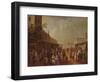 'Street Scene', c1720, (1938)-Franz de Paula Ferg-Framed Giclee Print