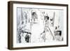 Street Scene, (C1850-C1883)-Edouard Manet-Framed Giclee Print