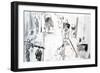 Street Scene, (C1850-C1883)-Edouard Manet-Framed Giclee Print