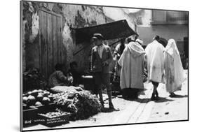 Street Scene, Casablanca, Morocco, C1920s-C1930s-null-Mounted Giclee Print