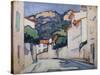 Street Scene, Cassis, C.1913-Samuel John Peploe-Stretched Canvas