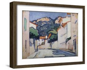 Street Scene, Cassis, C.1913-Samuel John Peploe-Framed Giclee Print