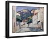 Street Scene, Cassis, C.1913-Samuel John Peploe-Framed Giclee Print