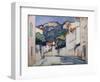 Street Scene, Cassis, C.1913-Samuel John Peploe-Framed Premium Giclee Print