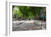 Street Scene, Cours Mirabeau, Aix-En-Provence, Bouches-Du-Rhone, Provence-Alpes-Cote D'Azur, France-null-Framed Premium Photographic Print