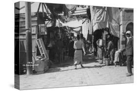 Street Scene, Damascus, Syria, C1920s-C1930s-null-Stretched Canvas