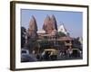 Street Scene, Delhi, India-John Henry Claude Wilson-Framed Photographic Print