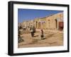 Street Scene, Dulainai, Between Chakhcharan and Jam, Afghanistan-Jane Sweeney-Framed Photographic Print