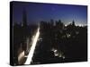 Street Scene During Blackout in New York City-Bill Eppridge-Stretched Canvas