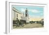 Street Scene, Early Juarez, Mexico-null-Framed Art Print