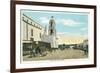 Street Scene, Early Juarez, Mexico-null-Framed Art Print