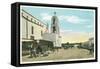 Street Scene, Early Juarez, Mexico-null-Framed Stretched Canvas