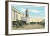 Street Scene, Early Juarez, Mexico-null-Framed Art Print