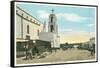 Street Scene, Early Juarez, Mexico-null-Framed Stretched Canvas