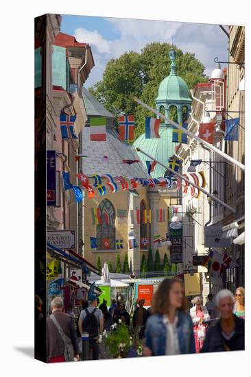 Street Scene, Gothenburg, Sweden, Scandinavia, Europe-Frank Fell-Stretched Canvas