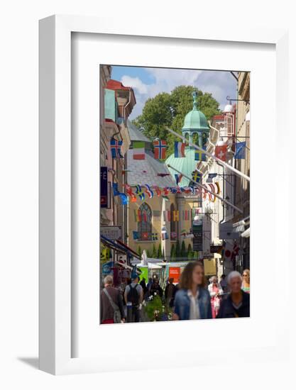 Street Scene, Gothenburg, Sweden, Scandinavia, Europe-Frank Fell-Framed Photographic Print