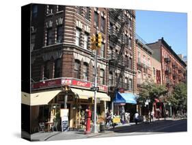 Street Scene, Greenwich Village, West Village, Manhattan, New York City-Wendy Connett-Stretched Canvas