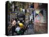 Street Scene, Guangzhou, Guangdong Province, China-Andrew Mcconnell-Stretched Canvas