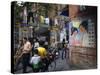 Street Scene, Guangzhou, Guangdong Province, China-Andrew Mcconnell-Stretched Canvas