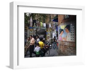 Street Scene, Guangzhou, Guangdong Province, China-Andrew Mcconnell-Framed Photographic Print