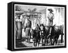 Street Scene, Haiti, 19th Century-T Wust-Framed Stretched Canvas