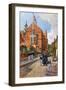 Street Scene, Harrow School-John Fulleylove-Framed Art Print