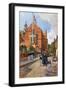 Street Scene, Harrow School-John Fulleylove-Framed Art Print