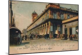 Street Scene, Havana, Cuba, C1910-null-Mounted Giclee Print