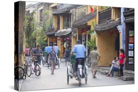 Street Scene, Hoi An, Quang Nam, Vietnam, Indochina, Southeast Asia, Asia-Ian Trower-Stretched Canvas