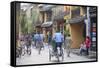 Street Scene, Hoi An, Quang Nam, Vietnam, Indochina, Southeast Asia, Asia-Ian Trower-Framed Stretched Canvas