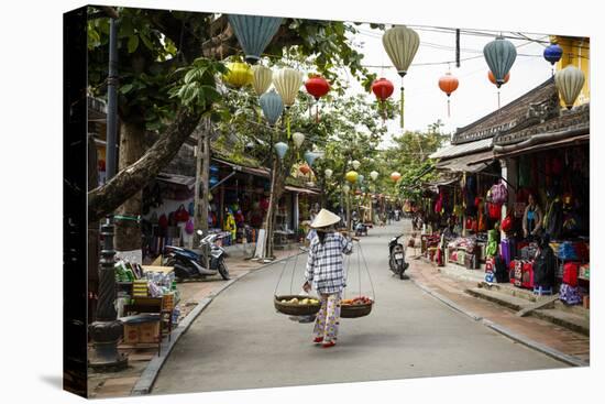 Street Scene, Hoi An, Vietnam, Indochina, Southeast Asia, Asia-Yadid Levy-Stretched Canvas