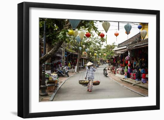 Street Scene, Hoi An, Vietnam, Indochina, Southeast Asia, Asia-Yadid Levy-Framed Photographic Print