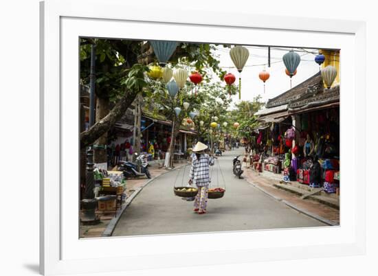 Street Scene, Hoi An, Vietnam, Indochina, Southeast Asia, Asia-Yadid Levy-Framed Photographic Print