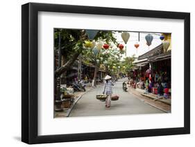 Street Scene, Hoi An, Vietnam, Indochina, Southeast Asia, Asia-Yadid Levy-Framed Photographic Print
