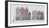 Street Scene I-Sandra Jacobs-Framed Giclee Print