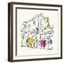 Street Scene I-Tom Frazier-Framed Giclee Print