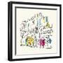 Street Scene I-Tom Frazier-Framed Giclee Print