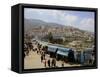 Street Scene, Idriss, Morocco, North Africa, Africa-Simon Montgomery-Framed Stretched Canvas